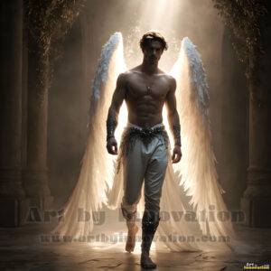 Angels from Above – AI Fantasy Art