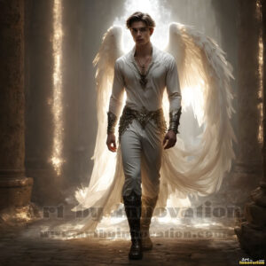 Angels from Above – AI Fantasy Art
