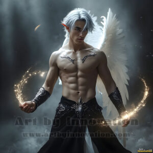 Angels from Above – AI Fantasy Art