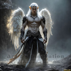 Angels from Above – AI Fantasy Art