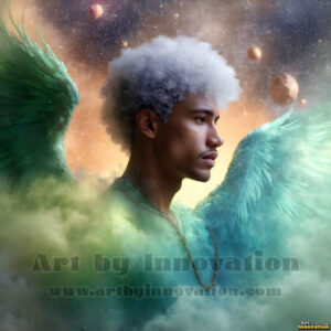 Angels from Above – AI Fantasy Art