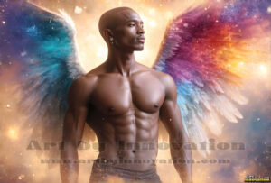 Angels from Above – AI Fantasy Art