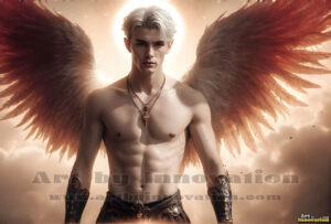 Angels from Above – AI Fantasy Art