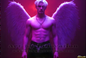 Angels from Above – AI Fantasy Art