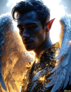 Angels from Above – AI Fantasy Art