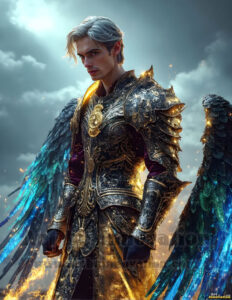Angels from Above – AI Fantasy Art