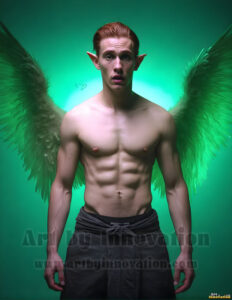 Angels from Above – AI Fantasy Art