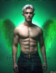 Angels from Above – AI Fantasy Art