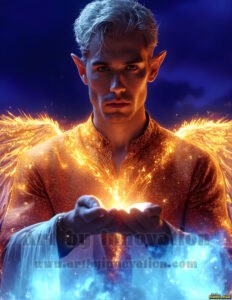 Angels from Above – AI Fantasy Art