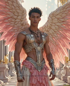 Angels from Above – AI Fantasy Art