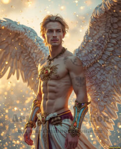 Angels from Above – AI Fantasy Art