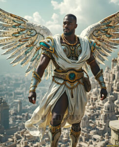 Angels from Above – AI Fantasy Art