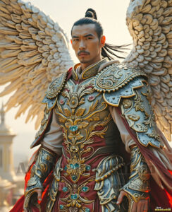 Angels from Above – AI Fantasy Art