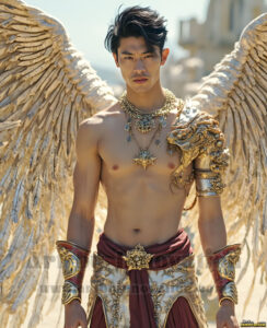 Angels from Above – AI Fantasy Art