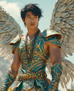 Angels from Above – AI Fantasy Art