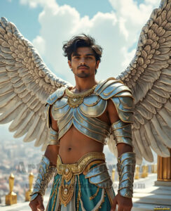 Angels from Above – AI Fantasy Art