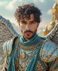 Angels from Above – AI Fantasy Art