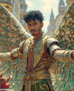 Angels from Above – AI Fantasy Art