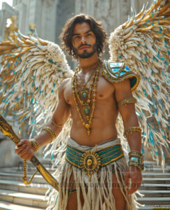 Angels from Above – AI Fantasy Art