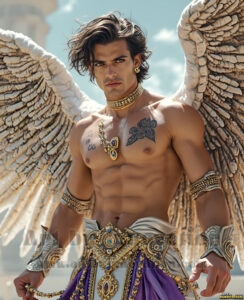 Angels from Above – AI Fantasy Art