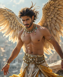 Angels from Above – AI Fantasy Art