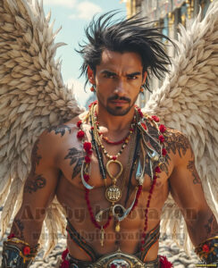 Angels from Above – AI Fantasy Art