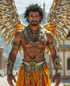 Angels from Above – AI Fantasy Art