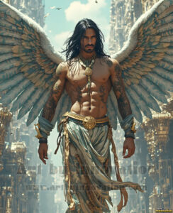Angels from Above – AI Fantasy Art