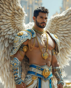 Angels from Above – AI Fantasy Art
