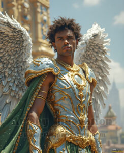 Angels from Above – AI Fantasy Art