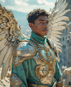 Angels from Above – AI Fantasy Art