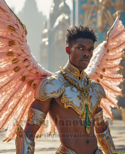 Angels from Above – AI Fantasy Art