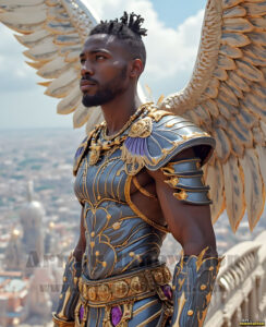 Angels from Above – AI Fantasy Art