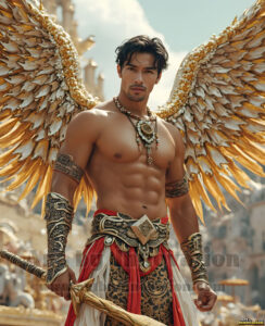 Angels from Above – AI Fantasy Art