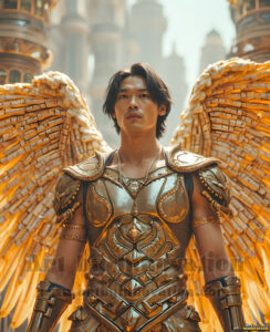 Angels from Above – AI Fantasy Art