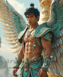 Angels from Above – AI Fantasy Art