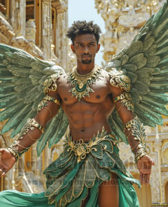 Angels from Above – AI Fantasy Art