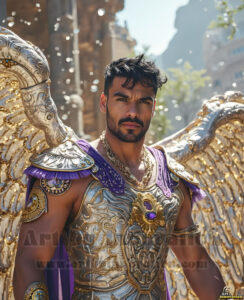 Angels from Above – AI Fantasy Art