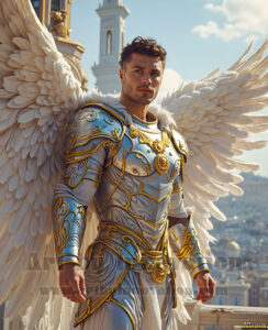 Angels from Above – AI Fantasy Art