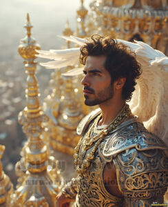 Angels from Above – AI Fantasy Art