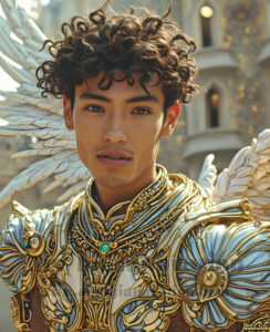 Angels from Above – AI Fantasy Art
