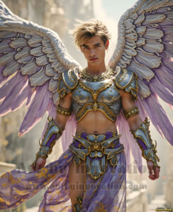 Angels from Above – AI Fantasy Art