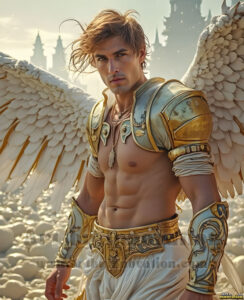 Angels from Above – AI Fantasy Art