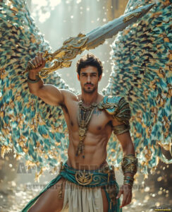 Angels from Above – AI Fantasy Art