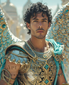 Angels from Above – AI Fantasy Art