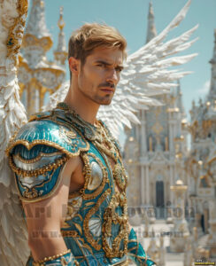 Angels from Above – AI Fantasy Art