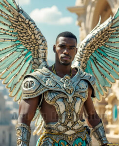 Angels from Above – AI Fantasy Art