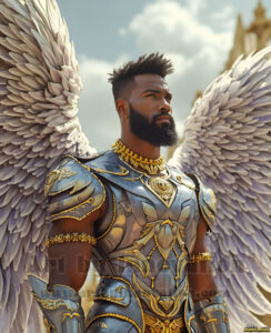 Angels from Above – AI Fantasy Art