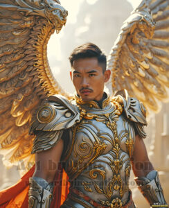 Angels from Above – AI Fantasy Art