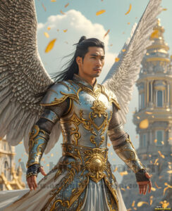 Angels from Above – AI Fantasy Art